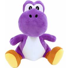 Leksaker Super Mario 1UP Nintendo Together Plush Super Mario Purple Yoshi 20cm