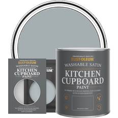 Paint Rust-Oleum Mineral Satin Kitchen Cupboard 750Ml Grey 0.75L