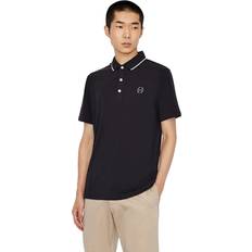 Armani Exchange M Polo Shirts Armani Exchange Short Sleeved Polo T Shirt - Navy