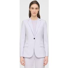 Theory Women Blazers Theory Staple Blazer in Admiral Crepe HYDRANGEA