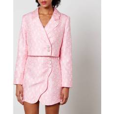 Cras Jacquard Blazer 42/UK Rosa