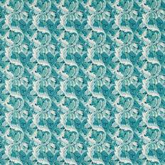 Turquoise Fabrics William Morris Acanthus F1681/04 Fabrics Turquoise