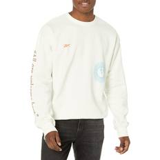 Reebok Sweaters Reebok Men's Standard Graphic Crewneck Sweatshirt, Chalk