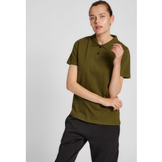 Damen - Grün Poloshirts Hummel Hmlred Stretch Polo Woman