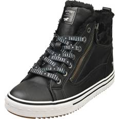 Mustang Damen Schuhe Mustang Damen 1365-603 Sneaker, schwarz