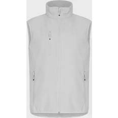 Herre - Hvid Veste Clique Classic softshellvest, Hvid