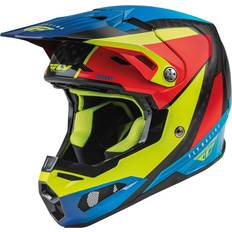 Accesorios de Motocicleta Fly Racing Formula Carbon Prime Hi-Vis Blue Red Offroad Helmet