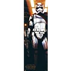 Rouge Affiches Grupo Erik De Porte Star Wars Capitaine Phasma 158 x 53 cm Affiche