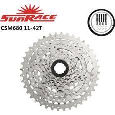 Bysion 8 Speed-Silver SunRace CSM680 11-40/42T SRAM