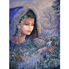 Jigsaw Puzzles Buffalo Games Buffalo Games Josephine Wall Spirit of Winter Glitter Edition 1000 Piece Jigsaw Puzzle