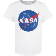 M Camisones Nasa Womens/Ladies Circle Logo Nightie White