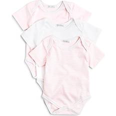 Kissy Kissy Girls' Stripe & Solid Bodysuit, Pack Baby