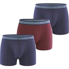 DIM Sous-vêtements pour hommes DIM Lot de 3 Boxer Multicolore En Coton