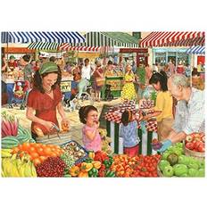 Jigsaw Puzzles The House of Puzzles 1000 Piece Jigsaw Farmers' Market ''NEW JULY 2022''