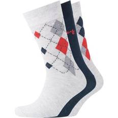 Universal Textiles Money Mens Diamond Socks Pack of 3
