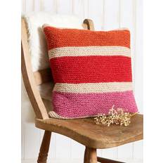 Knitting Kits Needlework Kits Wool Couture Wool Couture Rainbow Cushion Knitting Kit