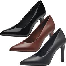 Marco Tozzi Korot & Korkokengät Marco Tozzi Damen Pumps Spitz Elegant, Braun Cognac