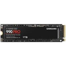 Samsung 990 PRO. SSD capacity: 1 TB SSD form factor: M.2 Read speed: 7450 MB/s Write speed: 6900 MB/s Component for: PC