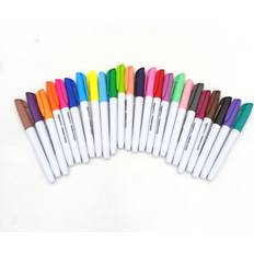 Permanent Markers Assorted Colours 24-Pack