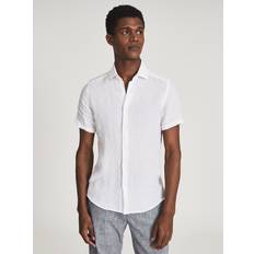 Clothing Reiss Holiday Linen Regular Fit Shirt