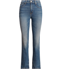 Lauren Ralph Lauren Blåa Jeans Lauren Ralph Lauren Highwaist Ankle Straight Jeans 001 CITY BLUE WASH