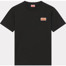 Kenzo T-shirts Kenzo Topp, Dam, Svart, XS, Bomull, AW23, T-shirt med logotyp