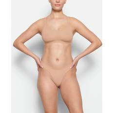Skiing - Women Bras SKIMS Racerback Scoop Bralette Medium Neutral - Ochre