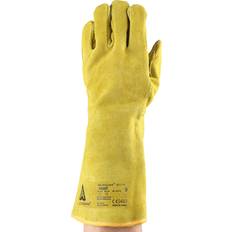 Yellow Work Gloves Ansell activarmr 43-216 glove sz