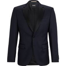 3XL - Hombre Blazers BOSS H-Huge-Tux-N-B1 - Navy/Negro