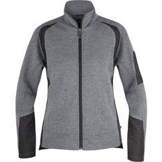 Bomull - Dam Koftor Texstar Crew Cardigan Anthracite