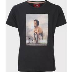 Shirt Print Kids Schwarz in Schwarz schwarz, 116