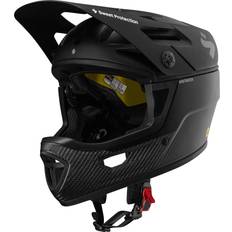 Kulfiber Cykelhjelme Sweet Protection Arbitrator MIPS Matte Black Natural Carbon Helmet