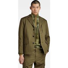 Uomo - Verde Blazer G-Star Chore Button Casual Blazer Green Men