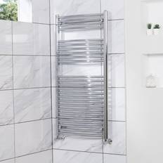 Heated Towel Rails PlumbGalaxy Fjord 1200 Chrome