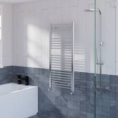 Heated Towel Rails WarmeHaus Straight Heated Chrome