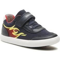 Lack Sneakers Barnskor Geox Sneakers Gisli Boy B021NA01054C0735 Navy/Red 8050036955852 629.00