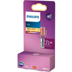 Philips LEDClassic 25W T25S E14 klar ikke dæmpbar 1 pak