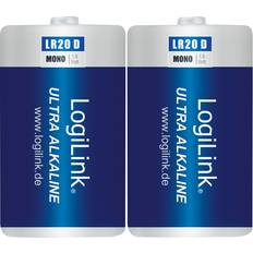 LogiLink LR20B2 household battery Single-use battery D Alkaline