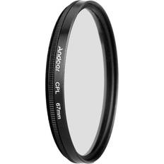 Camera Lens Filters Andoer 67mm UV CPL Nahaufnahme 4 Stern 8-Punkt-Filter Zirkularfilter-Kit Zirkular-Polarisationsfilter