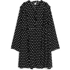 Arket Women Dresses Arket Ruffled A-Line Dress - Black
