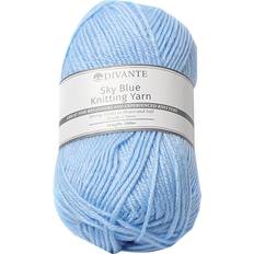 Blue Yarn Divante Divante Value Knitting Yarn Sky Blue