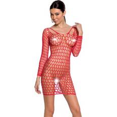 Kläder Passion Bodystocking BS093 - Röd