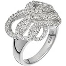 Fleury Silver Cubic Zirconia Ring