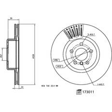 FEBI BILSTEIN 330x24mm 34116860907FB BMW G30