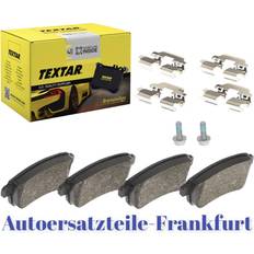 Friktionsbremser Textar bremsbeläge hinten renault megane scenic captur clio