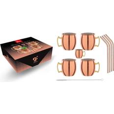 ich-zapfe Moscow copper mug set copper