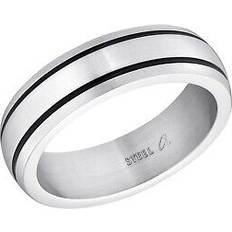 Amor Herren Ringe Amor ring edelstahl unisex damen herren ringe, silber, kommt in schmuck geschenk 18,4 mm Ø