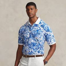 Florals Polo Shirts Polo Ralph Lauren Floral-Print Mesh Shirt in Jardin Floral/White Tall