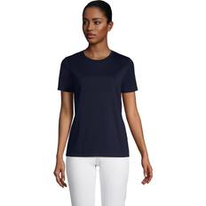 Lands' End Women T-shirts & Tank Tops Lands' End Women Relaxed Supima Cotton Short Sleeve Crewneck T-Shirt