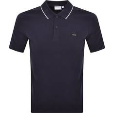 Calvin Klein Polo Shirts Calvin Klein Tipping Polo T Shirt Navy